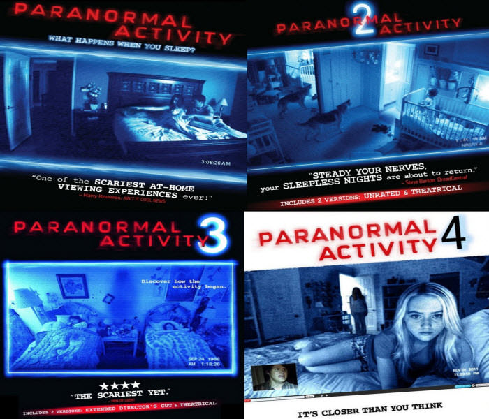 Paranormal Activity Collection (2007-2012) tainies Online with greek subs Paranormal Activity Collection (2007-2012) με ελληνικους υποτιτλους